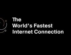 Image result for Fastest Internet Connection