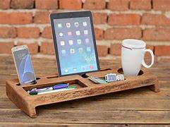 Image result for Tall Thin Phone Table