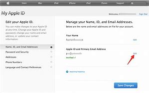 Image result for How to Change Apple Account ID