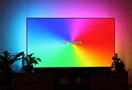 Image result for White Ambient Light TV