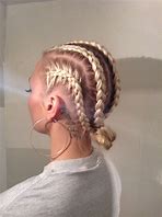 Image result for White Scalp Braids