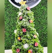 Image result for Christmas Tree Made Out of Sushi