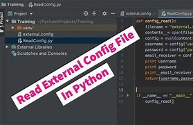 Image result for Config File Python