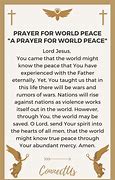 Image result for Prayer for the World Today