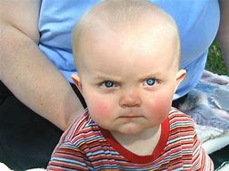 Image result for Funny Pictures of Mad Babies