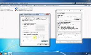 Image result for Windows 7 Network Adaptor Change Adaptor Settings