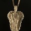 Image result for angels wing necklaces goth