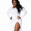 Image result for White Plus Size Dress