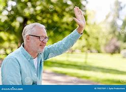 Image result for Elderly Man Waving with iPad