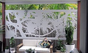 Image result for Decorative Privacy Screen Panels