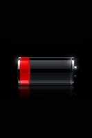 Image result for Low Battery Red