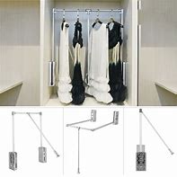 Image result for Adjustable Cabinet Rails and Hanger