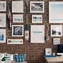 Image result for Hanging Pictures On Brick Walls