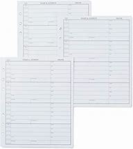 Image result for Address Book Refill Pages
