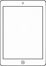 Image result for iPad Clip Art All White