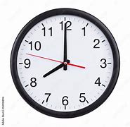 Image result for Picture of Clock with Hands at 8 00 AM