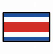Image result for Costa Rica Flag Emoji