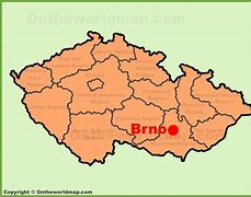 Image result for Brno in World Map