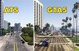 Image result for GTA 5 Size Comparison to La