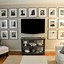 Image result for Decorate Wall Behind TV