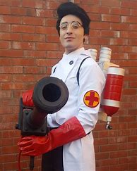Image result for team fortress 2 medical cosplay