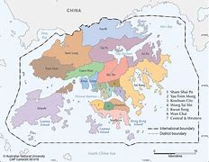 Image result for Map of Hong Kong Districts
