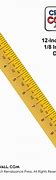 Image result for Ruler 12 Inches Actual Size