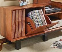 Image result for Turntable Media Console