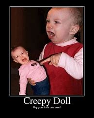 Image result for Funny Baby Doll