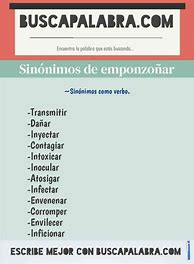 Image result for emponzo�ar