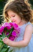 Image result for Cute Little Baby Girl Flowers