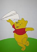 Image result for Winnie the Pooh Holding a Paper Air Plane