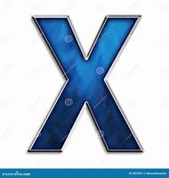 Image result for Blue Letter X