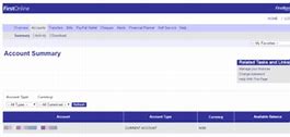 Image result for First Bank Internet Banking ID