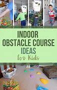 Image result for Homemade Indoor Obstacle Course