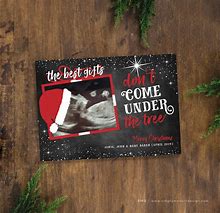 Image result for Christmas Card Baby Announcement Ideas