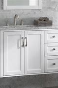 Image result for White Bathroom Vanities 36 Inch Single Sink