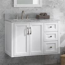 Image result for 36 Inch Bathroom Vanity Cabinet Only