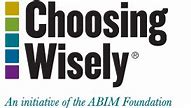 Image result for Choosing Wisely Logo