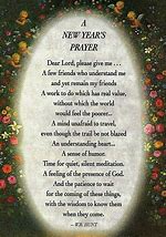 Image result for New Year's Prayer by Charlotte Anselmo