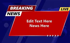 Image result for Breaking News with Anchor Blank Template