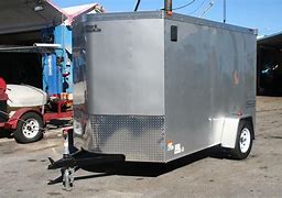 Image result for 10 Foot Enclosed Trailer