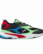 Image result for Puma RS Shoes Black and Green