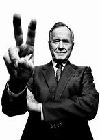 Image result for George H.W. Bush Black and White Photo