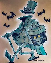 Image result for Haunted Mansion Hatbox Ghost Sketch