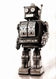 Image result for Fi Sci Vintage Robot Art