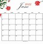 Image result for Printable Pretty June Calendar