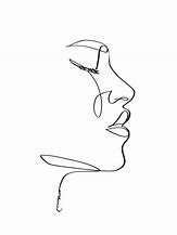 Image result for Abstract Woman Face Outline