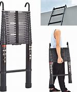 Image result for Industrial Ladder with Hooks at Top