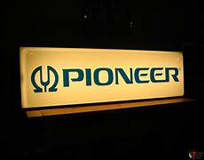 Image result for Pioneer Audio Sign